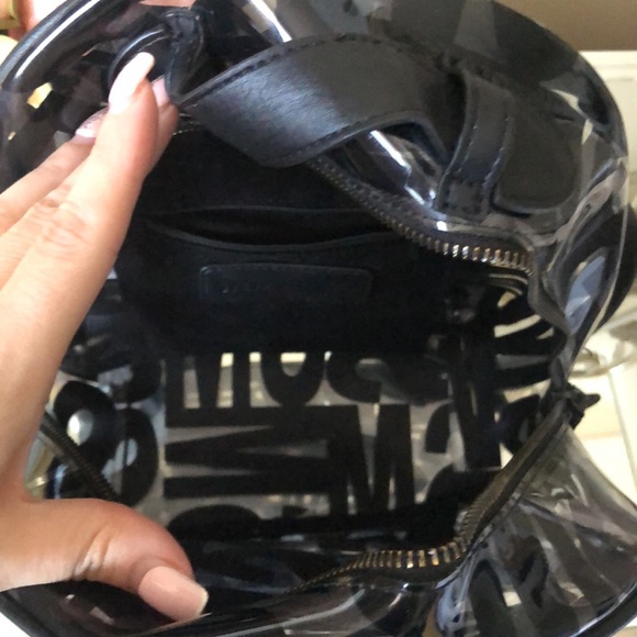 STEVE MADDEN See though Black Backpack - Picture 7 of 8